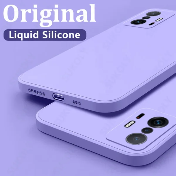 Xiaomi Redmi Note Case Liquid Silicone Soft Cover