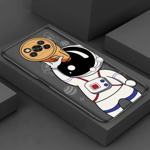 Funda Xiomi Xiaomi Series Case Cute Astronaut Phone Case Cover